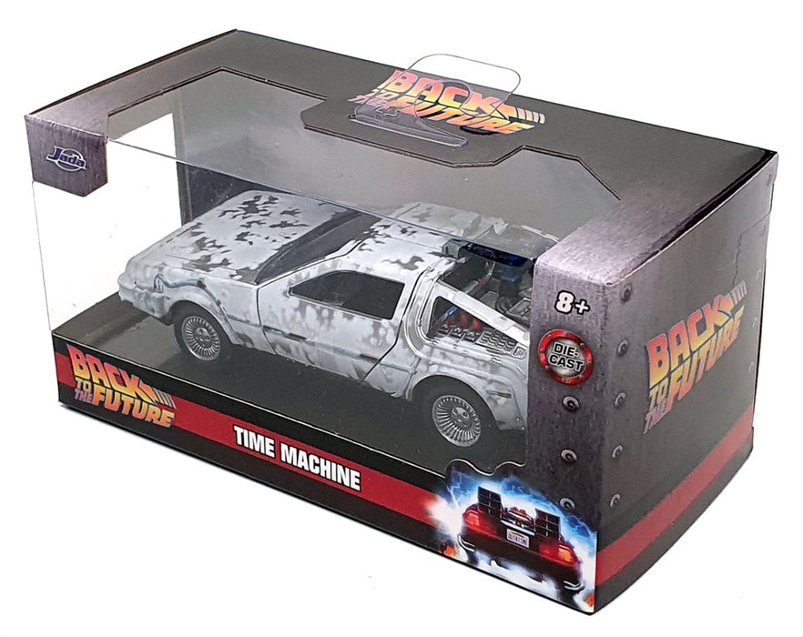 Jada 1/32 Scale 34785 - Back To The Future DMC DeLorean Time Machine - Frosted