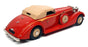 Western Models 1/43 Scale WMS20 - 1933 V12 Hispano Suiza 68 Saoutchik - Red