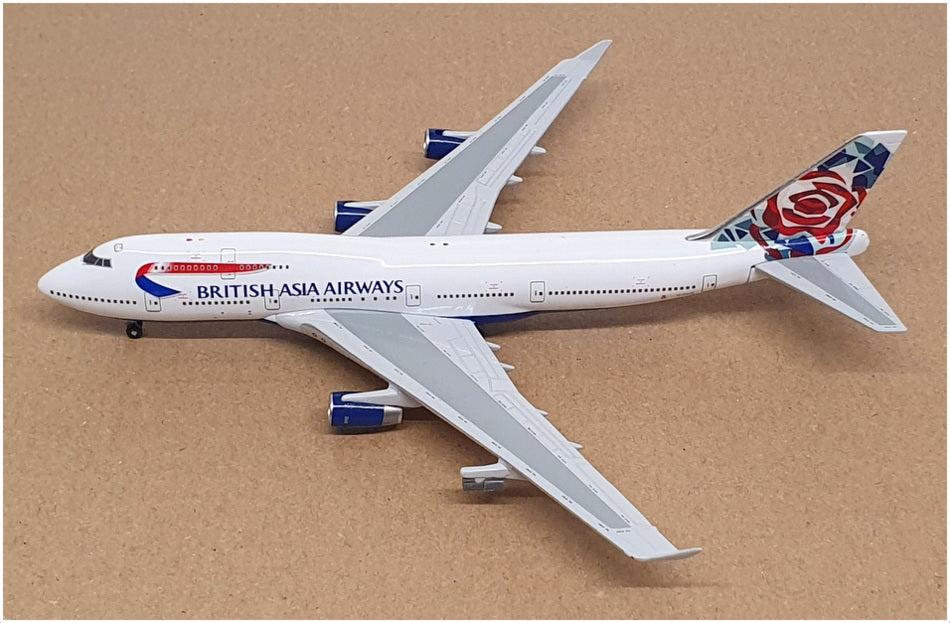 Gemini Jets 1/400 Scale GJBAW021 - Boeing 747-400 British Asia Airways G-CIVB