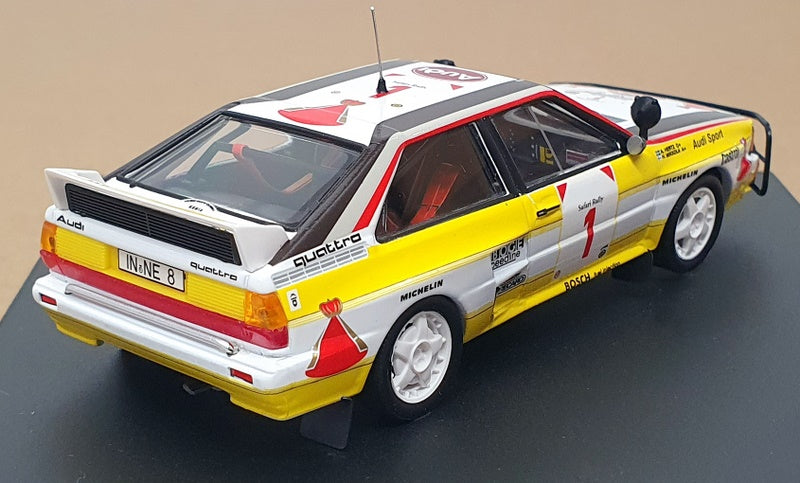 Trofeu 1/43 Scale 1613 - Audi Quattro  #1 3rd Safari Rally 1984 Mikkola/Hertz