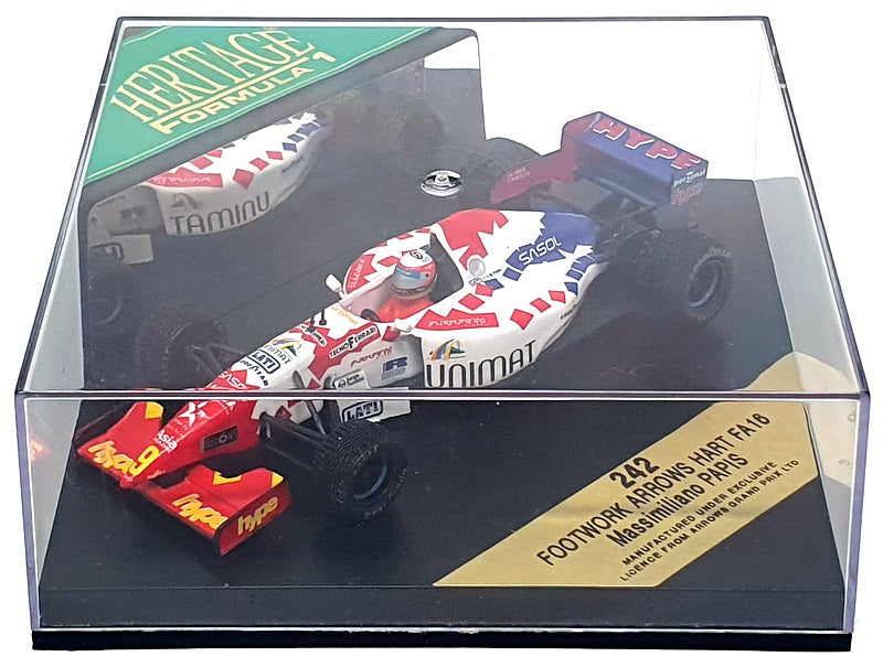 Onyx 1/43 Scale 242 - F1 Footwork Arrows Hart FA16 Massimiliano Papis