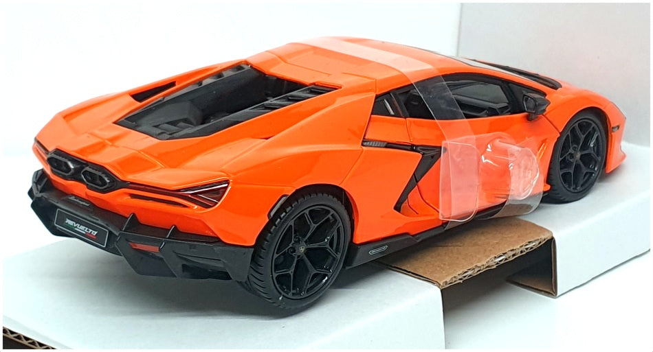 Burago 1/24 Scale Diecast 18-21106 - Lamborghini Revuelto - Orange