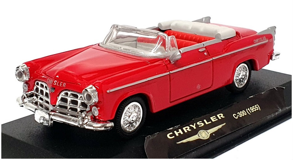 NewRay 1/43 Scale SS-48387 - 1955 Chrysler C-300 - Red