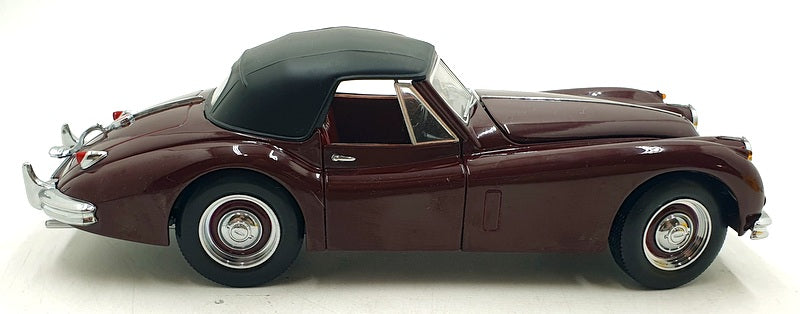 Sun Star 1/18 Scale Diecast DC151124D - Jaguar XK140 - Maroon