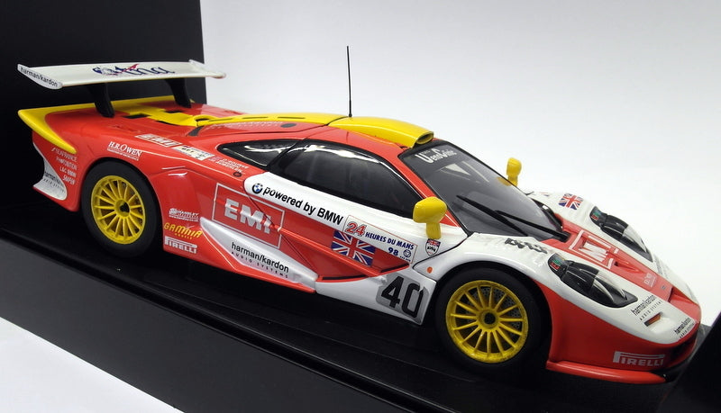 UT Models 1/18 Scale Diecast 39820 - McLaren F1 GTR Le Mans EMI 1998