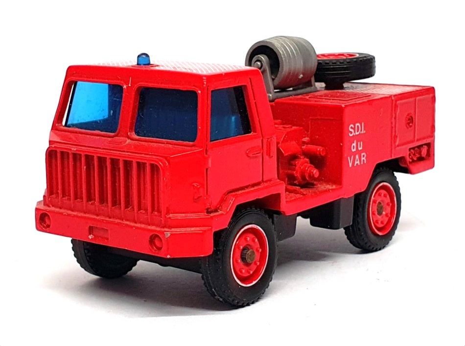 Solido 1/50 Scale 354 - Berliet Camiva 4x4 Fire Engine Truck - Red