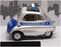 Cararama 1/43 Scale 251PND - BMW Isetta 250 Autobhan Polizei - Silver/Blue