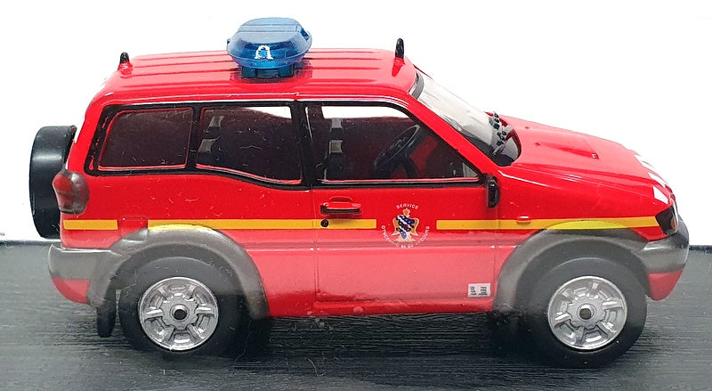 Del Prado 1/43 Scale FEN60 - 2004 Nissan Terrano II Fire Car - Red