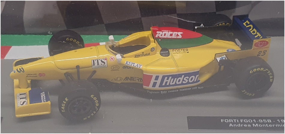 Altaya 1/43 Scale 141223D - F1 Forti GG01-95B 1996 - #23 A. Montermini