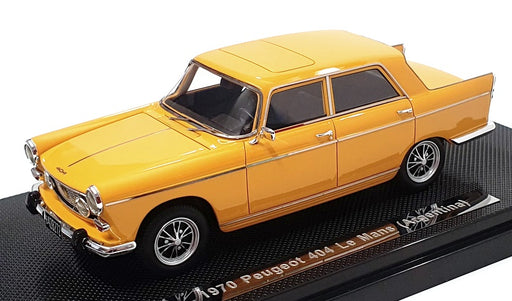 Milena Rose 1/43 Scale MR43404.a - 1970 Peugeot 404 Le Mans (Argentina) Yellow