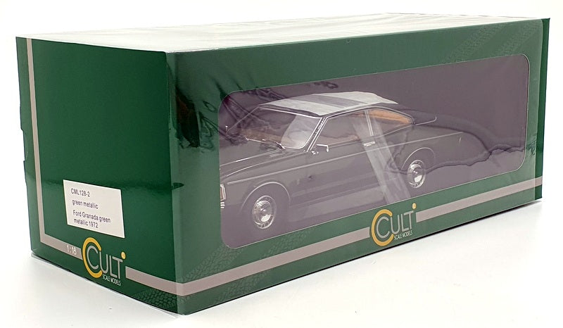 Cult Models 1/18 Scale CML128-2 - 1972 Ford Granada - Met. Green