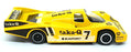 Corgi Appx 11cm Long Diecast C100/2 - Porsche 956 Race Car #7 - Yellow