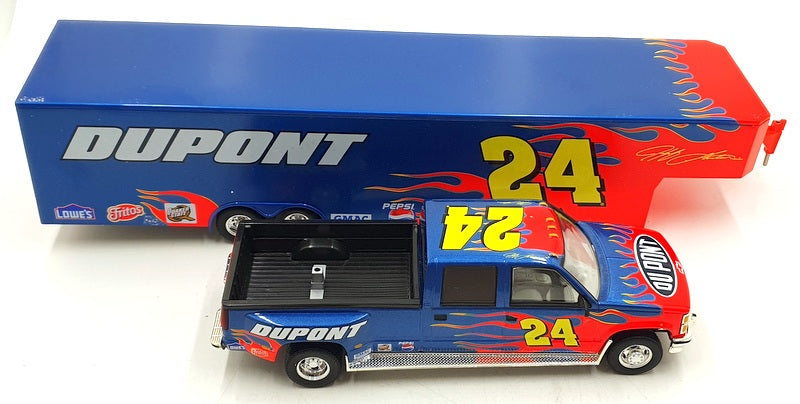 Action 1/24 Scale 102304 J.Gordon #24 Crew Cab And Show Trailer Dupont