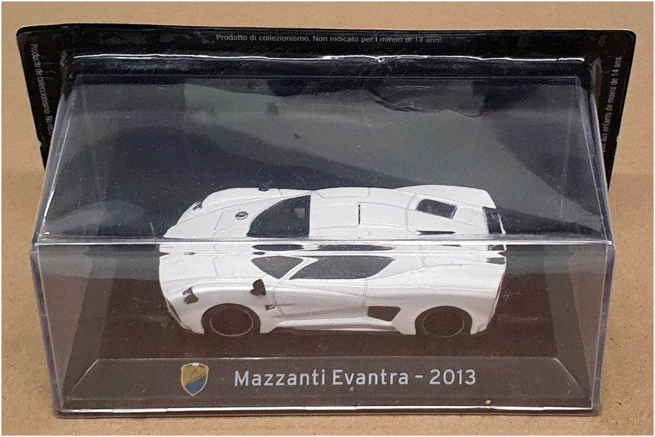 Altaya 1/43 Scale Diecast 151023N - 2013 Mazzanti Evantra  - White