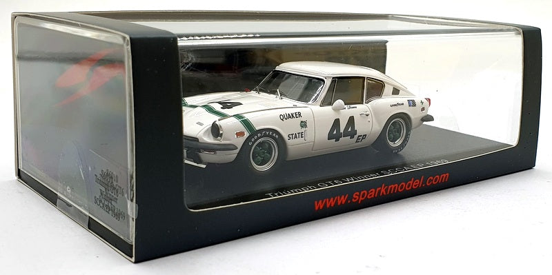 Spark Model 1/43 Scale Resin S6010 - Triumph GT6 1st SCCA EP 1969 #44