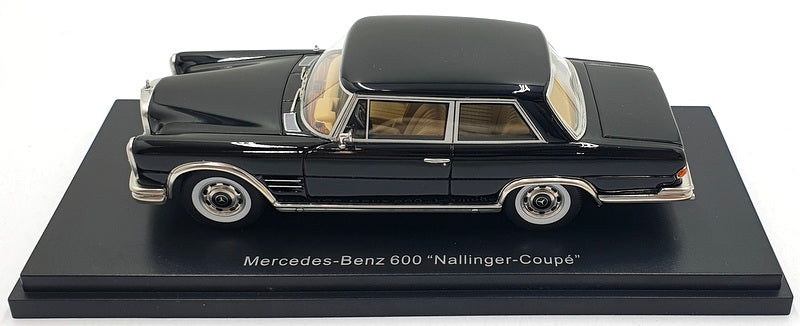 Best Of Show 1/43 Scale BOS43516 Mercedes Benz 600 (W100) Nallinger-Coupe Black