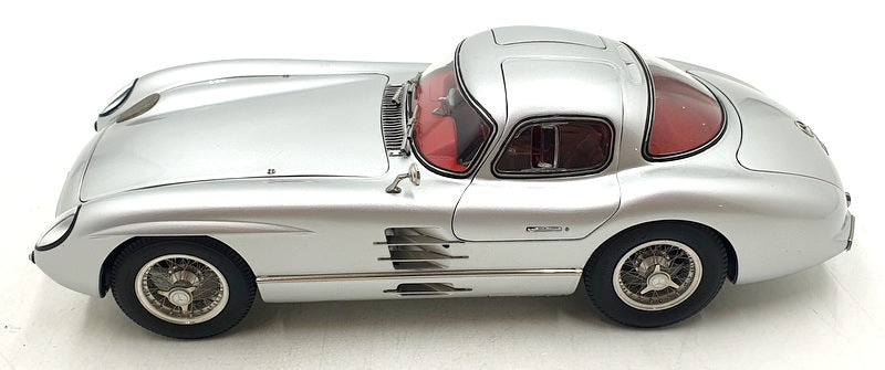 CMC 1/18 Scale M-076 Mercedes Benz 300 SLR 1955 Uhlenhaut Coupe Silver