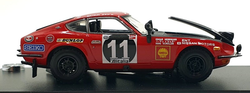 Kyosho 1/43 Scale Diecast 03165A - Datsun240-Z #11 Safari Rally 1971