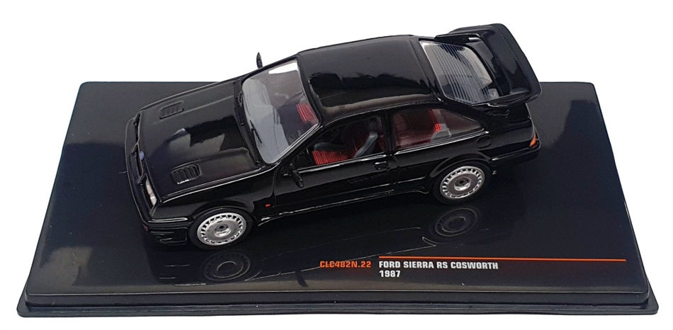 Ixo 1/43 Scale CLC482N.22 - 1987 Ford Sierra RS Cosworth - Black