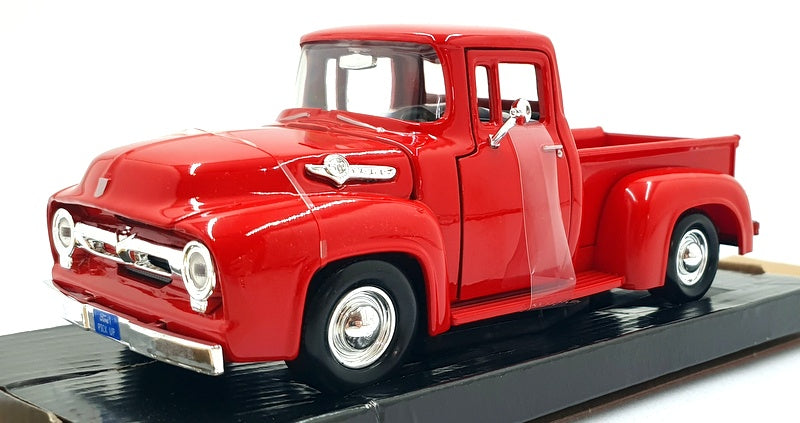 Motor Max 1/24 Scale 73235 - 1956 Ford F-100 Pickup - Red