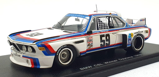 Spark Model 1/43 Scale 43DA76 - BMW CSL #59 1st Daytona 1976