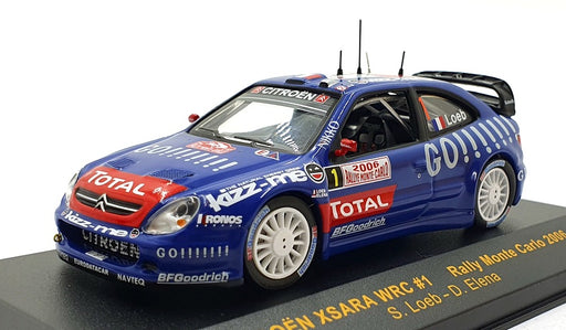 Ixo 1/43 Scale RAM210 - Citroen Xsara WRC #1 Monte-Carlo Rally 2006