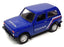 Welly 1/34 Scale Pull Back & Go 42386PO - Lada 4x4 (Russian Post Office) Blue