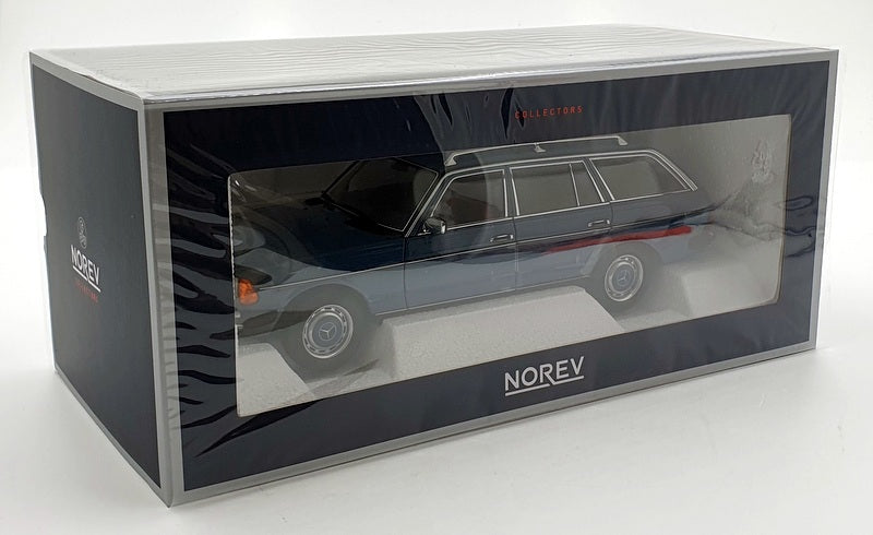 Norev 1/18 Scale Diecast 183737 - 1980 Mercedes-Benz 200T - Blue