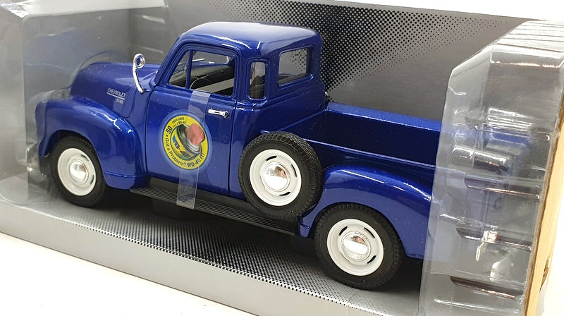 Welly 1/24 Scale Diecast 2087W - 1953 Chevrolet 3100 Pick Up WD-40 Blue