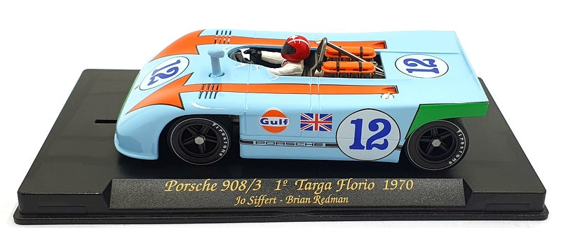 FLY Car Model 1/32 Scale Slot Car C64 - Porsche 908/3 #12 1st Targa Florio 1970