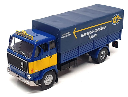 DeAgostini 1/43 Scale ASG01 - Volvo F89 Truck (ASG Transport) - Blue/Yellow