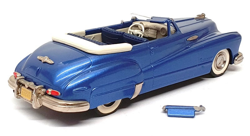 Brooklin 1/43 Scale 131124U - 1948 Buick Roadmaster Convertible - Met Blue