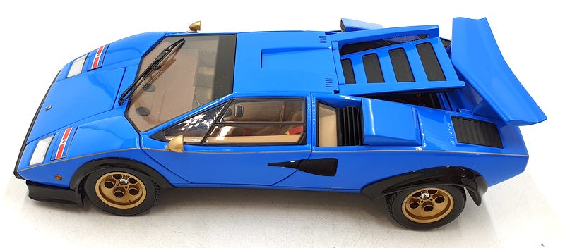 Kyosho 1/18 Scale Diecast DC9824Q - Lamborghini Countach - Blue