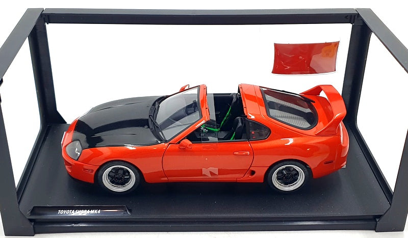 Solido 1/18 Scale Diecast S1807605 - Toyota Supra MK4 A80 1993 - Met Orange