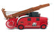 Matchbox 11.5cm Long YS-9 - 1936 Leyland Club Fire Engine FK-7 - Red