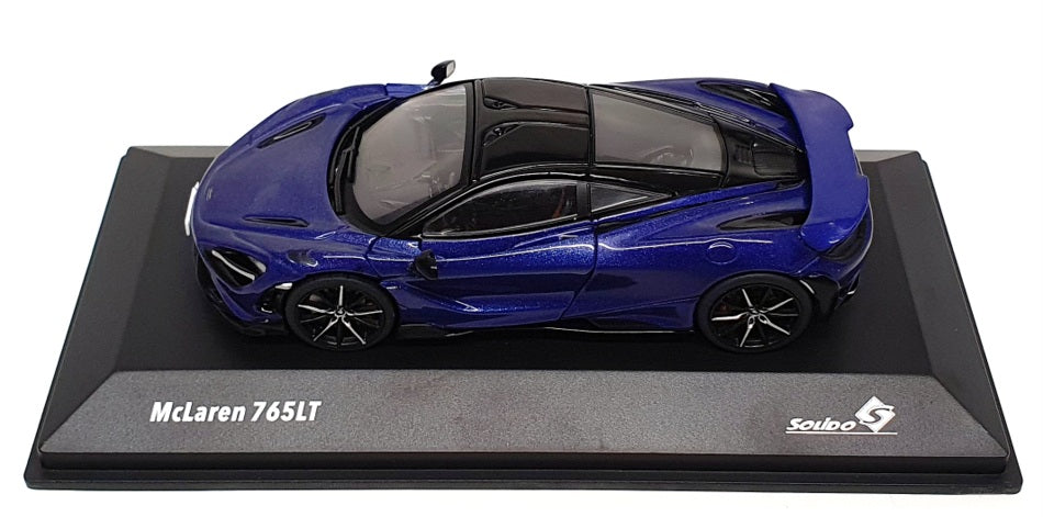 Solido 1/43 Scale Diecast S4311906 - McLaren 765LT - Met Blue