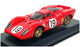 Best Model 1/43 Scale 9152 - Ferrari 312P Coupe #19 Le Mans 1969 - Red