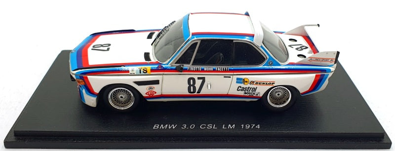 Spark Model 1/43 Scale S1566 - BMW 3.0 CLS #87 Le Mans 1974