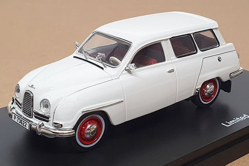 Triple9 1/43 Scale Diecast T9-43067 - 1961 Saab 95 - Off White