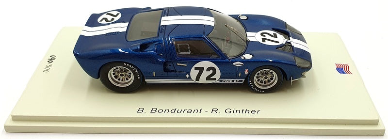 Spark Model 1/43 Resin US249 - Ford GT40 Mk2 3rd 2000km Daytona 1965 #72