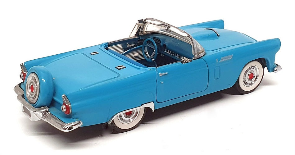 Franklin Mint 1/43 Scale B11KC32-1 - 1956 Ford Thunderbird - Blue