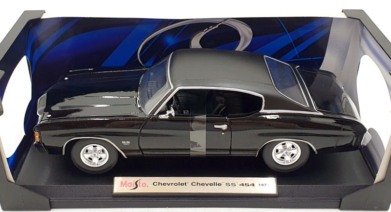 Maisto 1/18 Scale Diecast 31890 - Chevrolet Chevelle SS 454 - Black