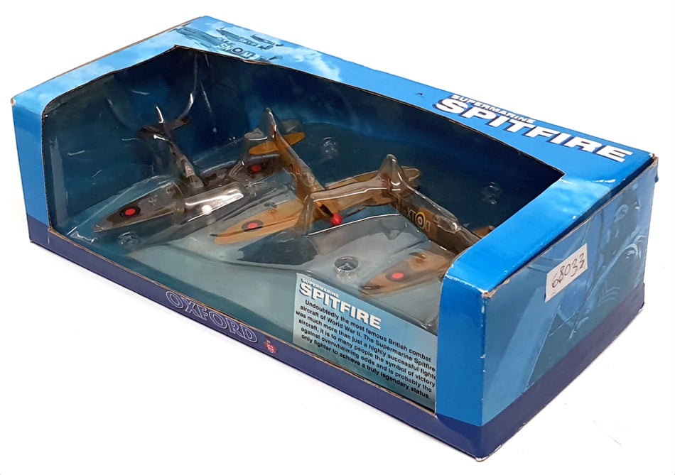 Oxford Diecast Appx 10cm Wingspan 68033 - Set Of 3 Supermarine Spitfire