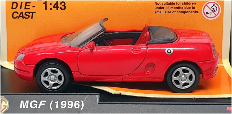 NewRay 1/43 Scale Diecast 48789 - 1996 MGF - Red