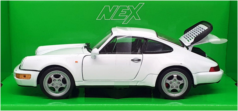 Welly NEX 1/24 Scale Diecast 24023W - Porsche 911 Turbo - White