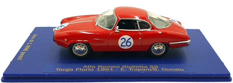 M4 Models 1/43 Scale 7109 - Alfa Romeo Giulietta SS #26 Targa Florio 1961