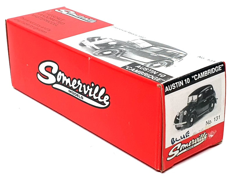 Somerville Models 1/43 Scale 131 - 1936 Austin 10 Cambridge - Blue