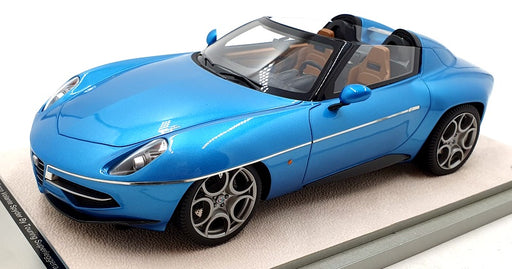 Tecnomodel 1/18 Scale TM18-68B - Alfa Romeo Disco Volante Spyder 2016 Met Blue