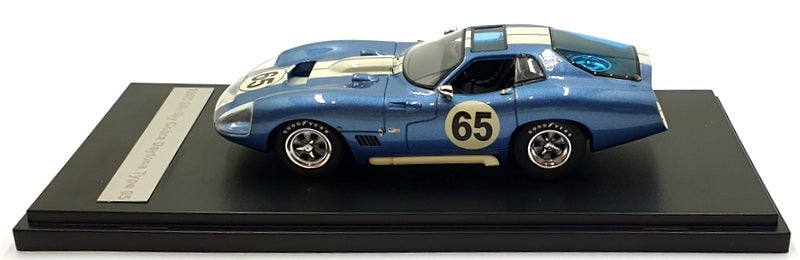 Matrix 1/43 Scale MXR50101-021 - Shelby Cobra Daytona #65 1965 - Met. Blue