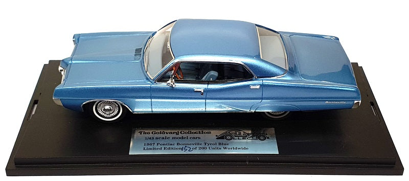 Goldvarg 1/43 Scale GC-059A - 1967 Pontiac Bonneville - Tyrol Blue